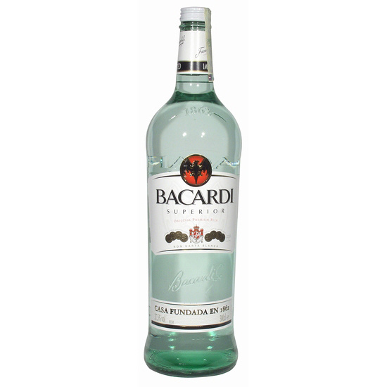 Bacardí Bacardi Carta Blanca 37 % 3 l