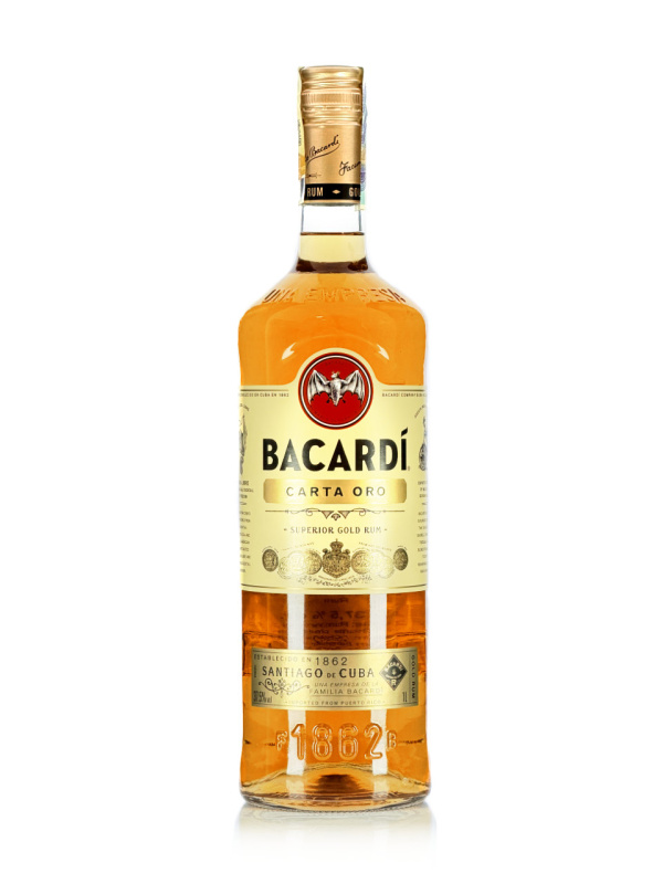 Bacardi Carta Oro 37,5% 1l