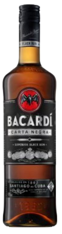 Bacardi Rum Bacardi Carta Negra 1l 40%
