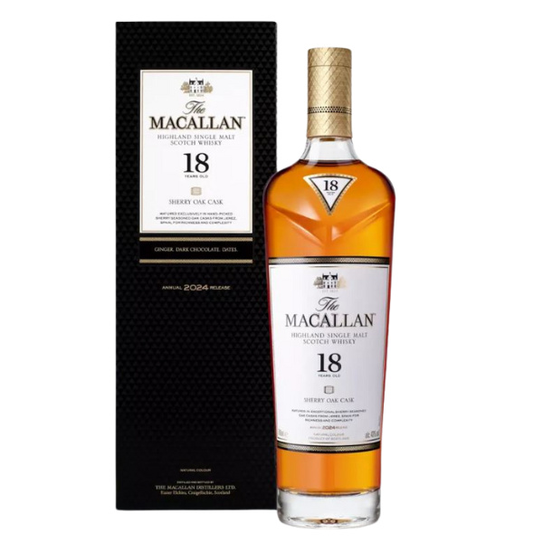 Macallan 18 letá Sherry Oak 43% 0,7l