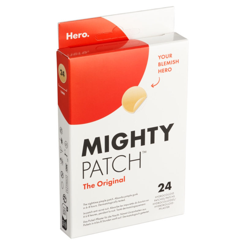 Hero. Mighty Patch Original náplast proti akné 24 ks