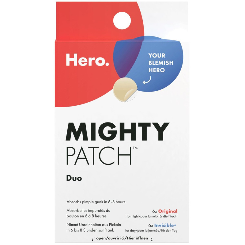Hero. Mighty Patch Duo náplast proti akné 12 ks