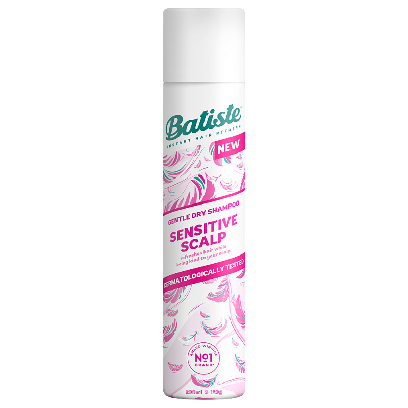 Batiste Sensitive suchý šampon pro citlivou pokožku hlavy 200 ml