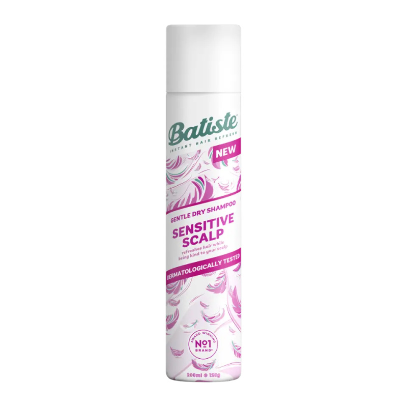 Batiste Sensitive suchý šampon pro citlivou pokožku hlavy 200 ml