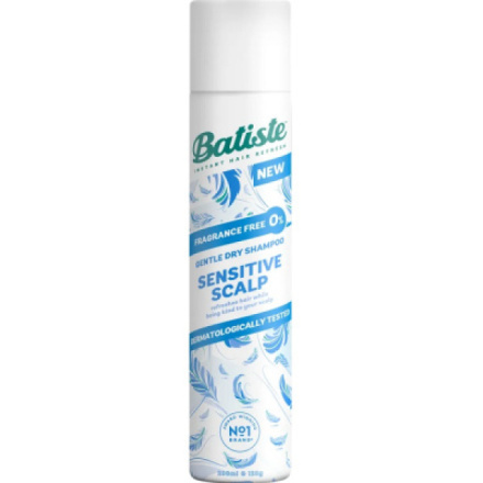 Batiste Sensitive suchý šampon pro citlivou pokožku hlavy 200 ml