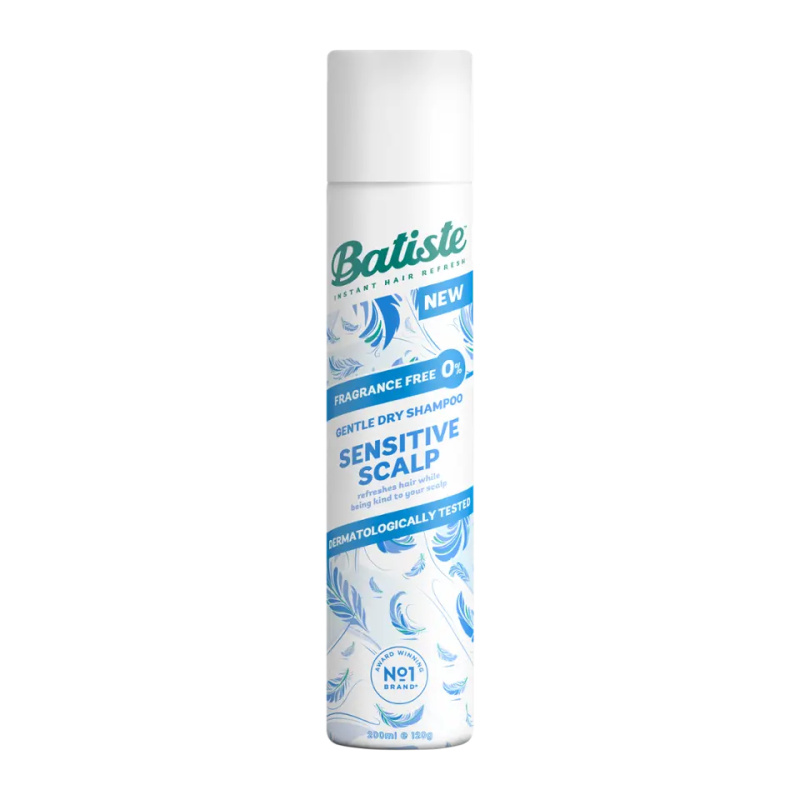Batiste Sensitive suchý šampon pro citlivou pokožku hlavy 200 ml