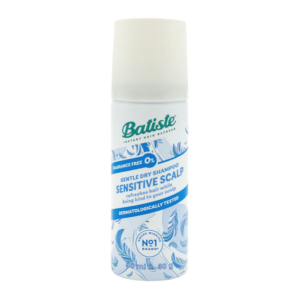 Batiste Sensitive suchý šampon pro citlivou pokožku hlavy 50 ml