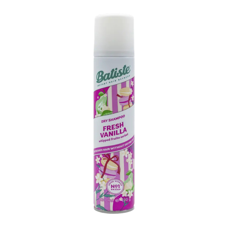 Batiste Fresh Vanilla suchý šampon 200 ml