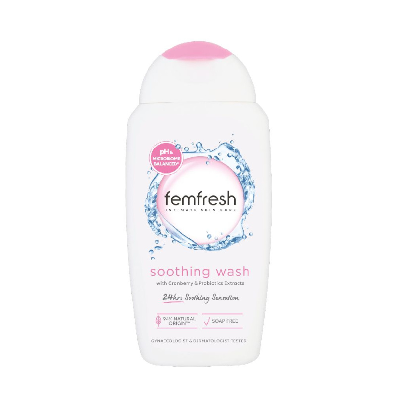 Femfresh Soothing mycí emulze s probiotiky 250 ml