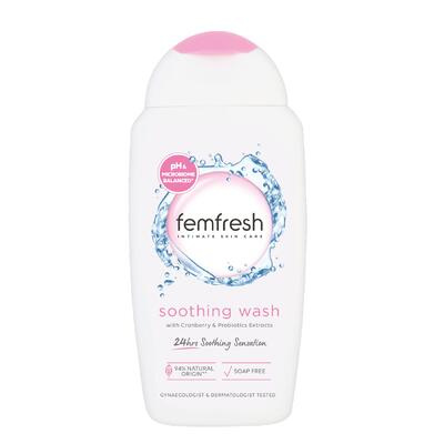 Femfresh Soothing mycí emulze s probiotiky 250 ml