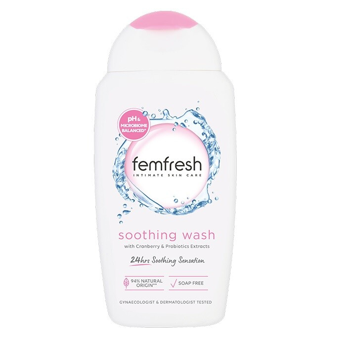 Femfresh Soothing mycí emulze s probiotiky 250 ml