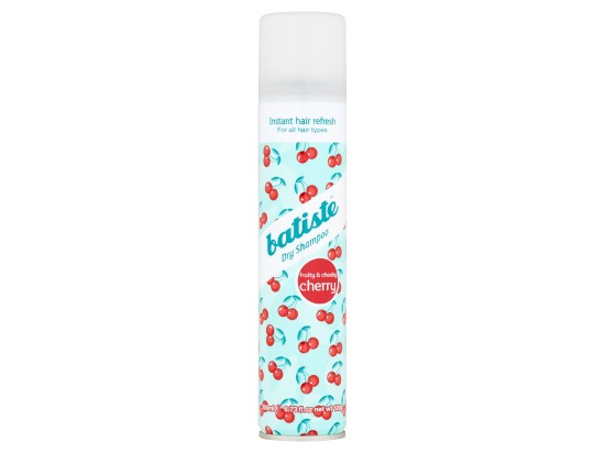 Batiste Fruity & Cheeky Cherry suchý šampon pro objem a lesk 200 ml