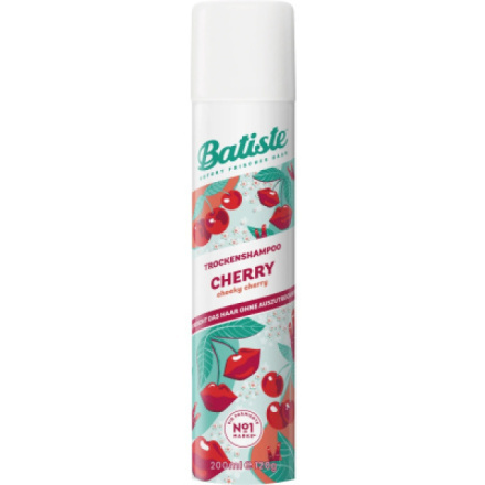 Batiste Fruity & Cheeky Cherry suchý šampon pro objem a lesk 200 ml