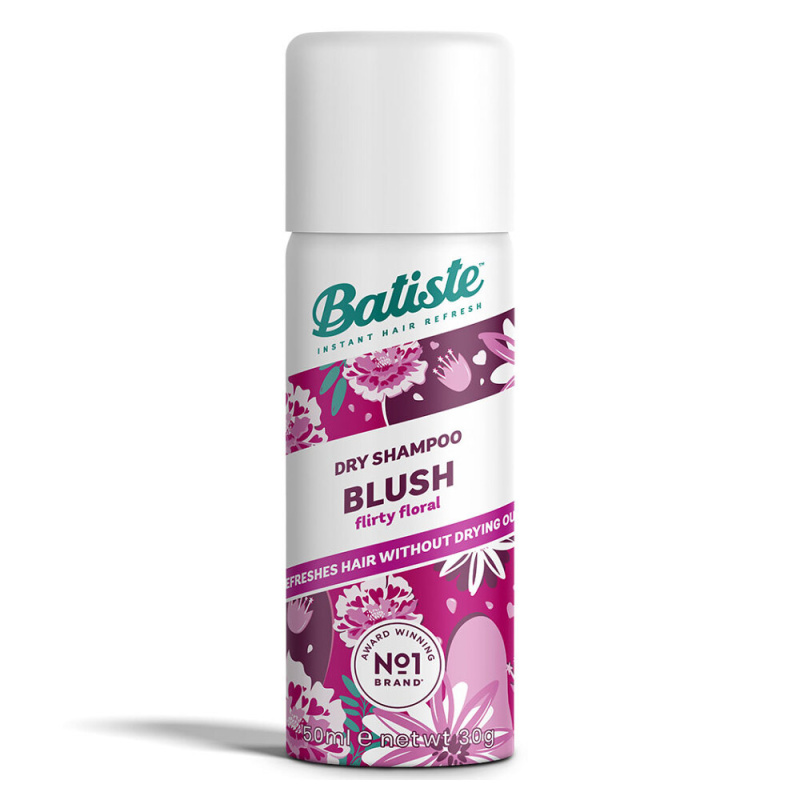 Batiste Blush Flirty Floral suchý šampon cestovní balení 50 ml