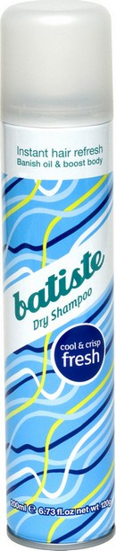 Batiste Fresh Breezy Citrus suchý šampon pro všechny typy vlasů mix barev 200 ml