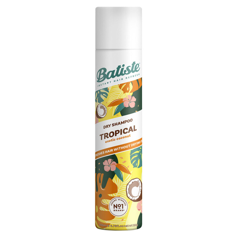 Batiste Tropical osvěžující suchý šampon 200 ml