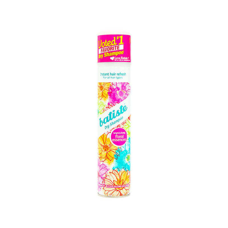 Batiste Floral Lively Blossoms suchý šampon pro všechny typy vlasů 200 ml