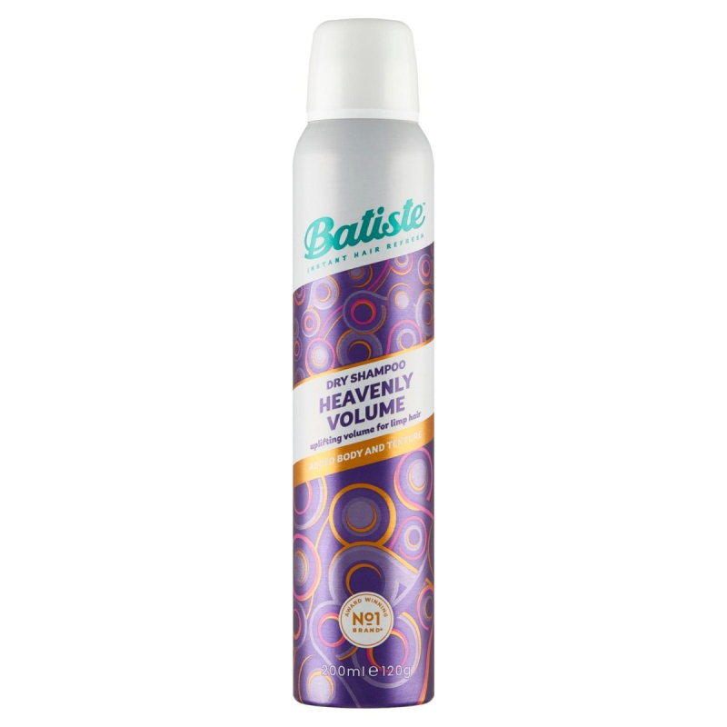 Batiste Heavenly Volume suchý šampon pro objem a lesk 200 ml