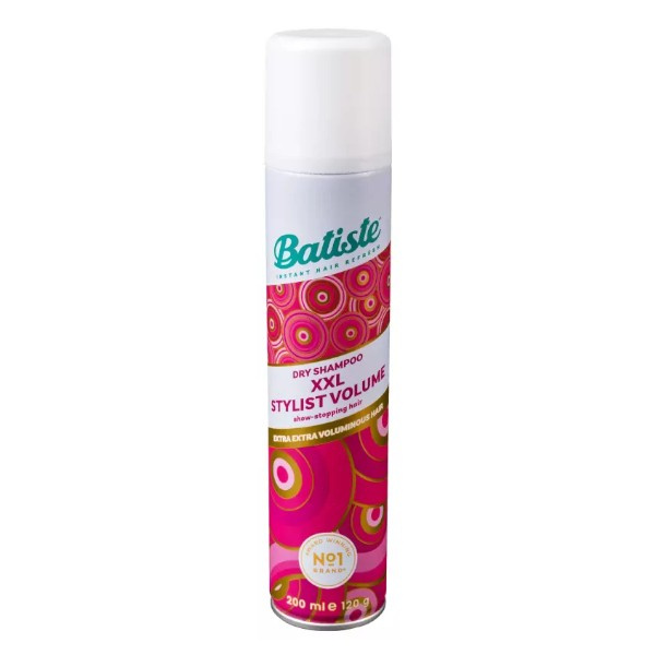 Batiste XXL Stylist Volume suchý šampon pro zvětšení objemu vlasů 200 ml