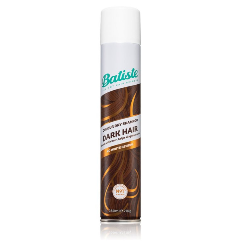Batiste Dark and Deep Brown suchý šampon pro tmavé vlasy 350 ml
