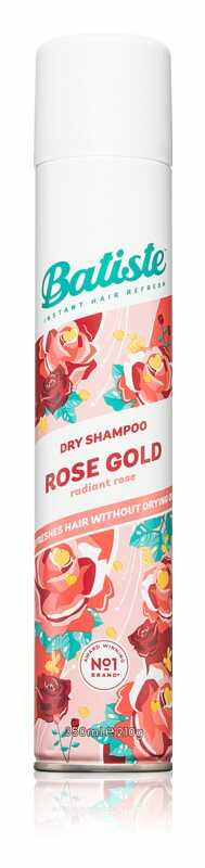 Batiste Rose Gold suchý šampon pro zvětšení objemu vlasů 350 ml