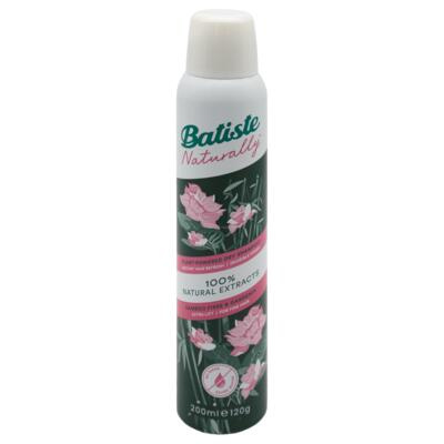 Batiste Naturally Bamboo & Gardenia suchý šampon pro absorpci přebytečného mazu a pro osvěžení vlasů 200 ml