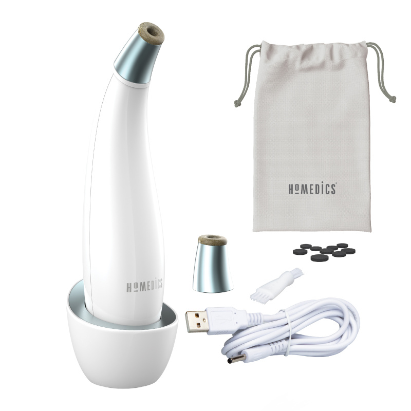 Vakuová mikrodermabraze kůže HoMedics MD-1000-EU2 / bílá Varianta: ivi0
