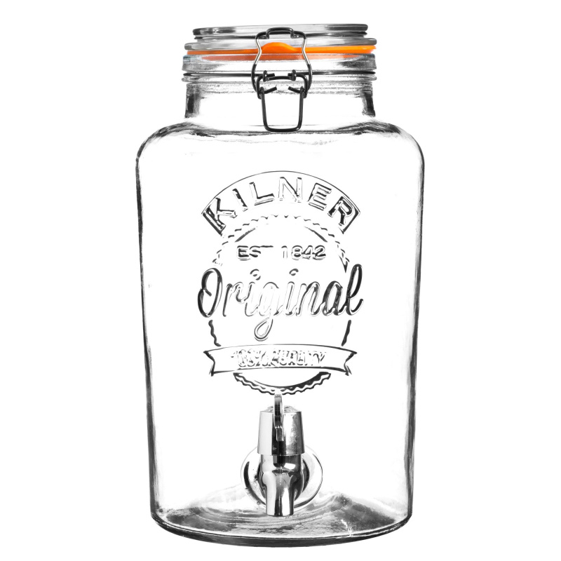 Kilner Skleněný soudek s kohoutkem, 8 l 0025.403