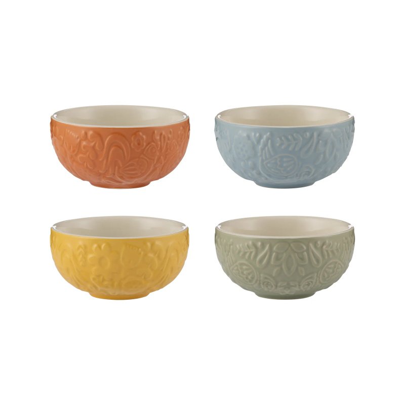 Mason Cash Set misek Home To Roost 4 ks, 200 ml, mix barev 2002.269