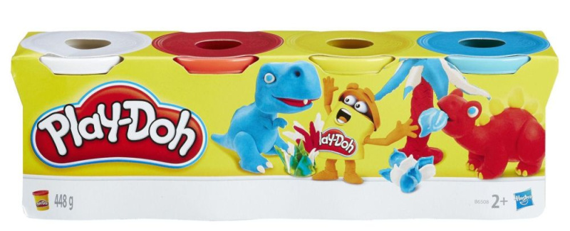 Play-Doh startovací sada modelíny – 4 kelímky