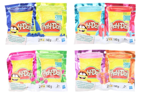Play-Doh modelína v sáčku – 2 barvy