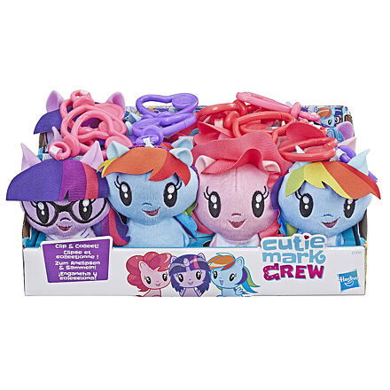 Přívěsek na klíče Hasbro My Little Pony Cutie Mark s klipem růžová ie Pie