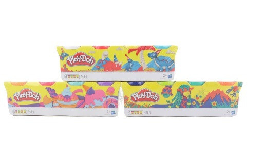 Play-Doh Balení 4 kelímků, mix barev