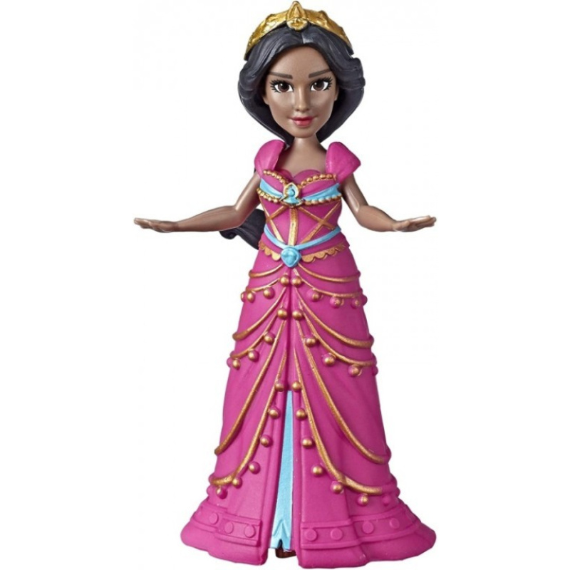 Disney mini figurka jasmína v růžových šatech, hasbro e6562