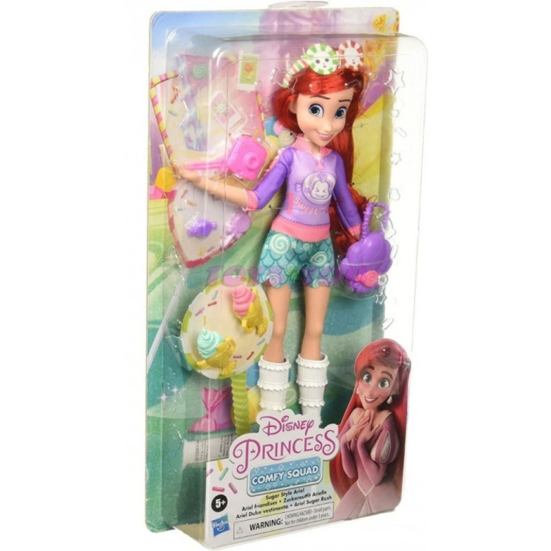 Hasbro disney princess moderní panenka ariel sweet tooth, e8404