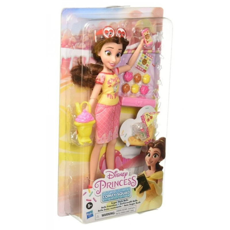 Hasbro disney princess moderní panenka bella cherry on top, e8405