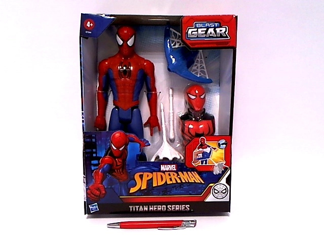 Akční figurka Spider-Man Titan s vystřelovačem