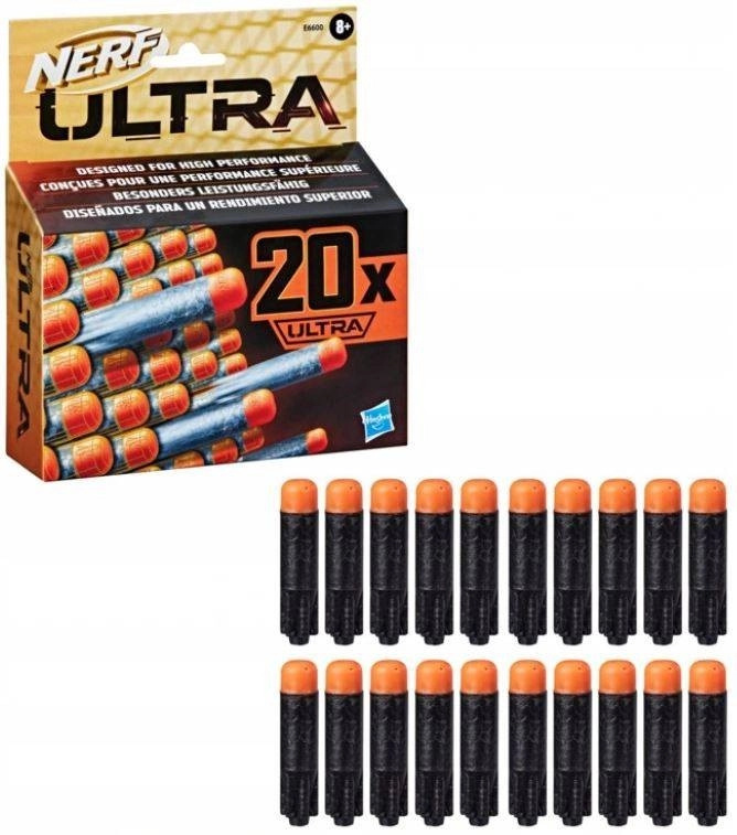 NERF ULTRA 20 NÁHRADNÍCH ŠIPEK