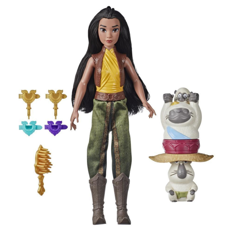 Hasbro disney raya: panenka raya s vlasovými doplňky, e9469