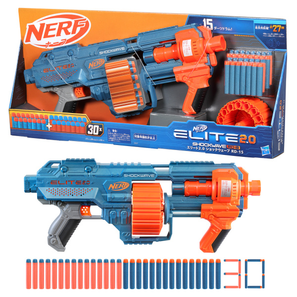 Hasbro Nerf Elite 2.0 Shockware RD 15