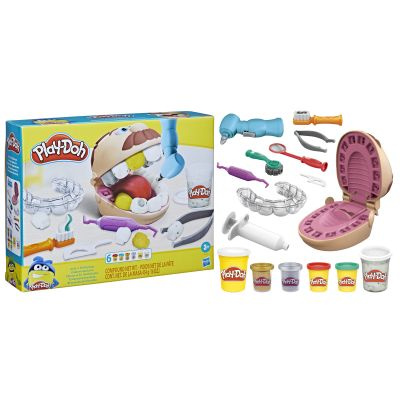 Hasbro Play-Doh NOVÝ ZUBAŘ S VLASY 20618
