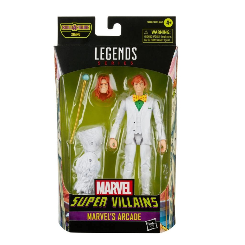 Marvel legends series figurka super villains marvel's arcade, hasbro f2800
