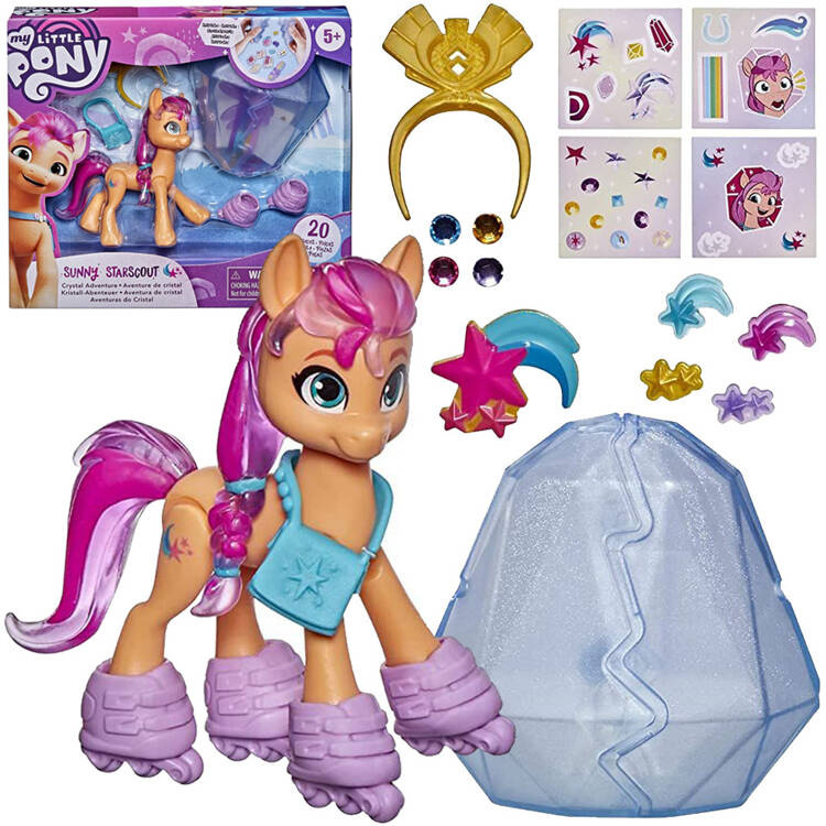 Figurka My Little Pony Crystal Adventure Sunny – Sunny