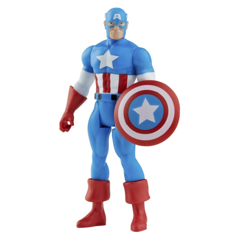 Hasbro Marvel Legends Kapitán Amerika 10 cm Retro