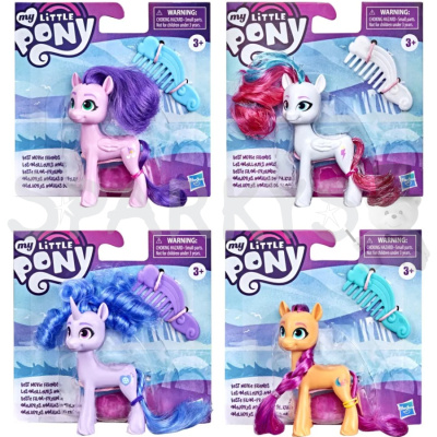 Jednorožec nebo Kůň My Little Pony česací figurka s hřebenem
