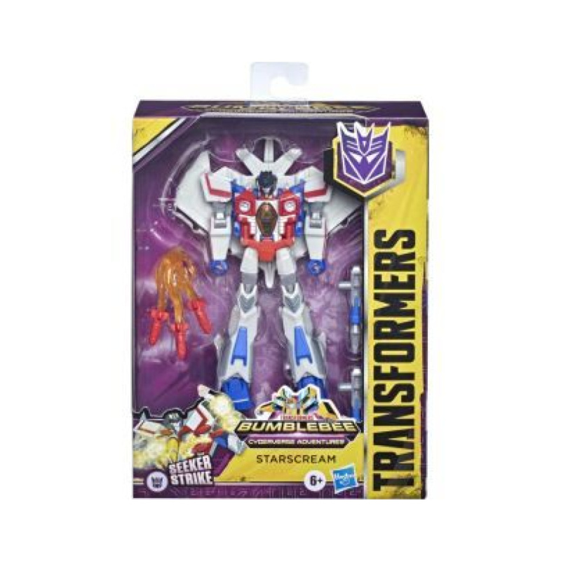 Transformers cyberverse figurka deluxe starscream, hasbro f0507