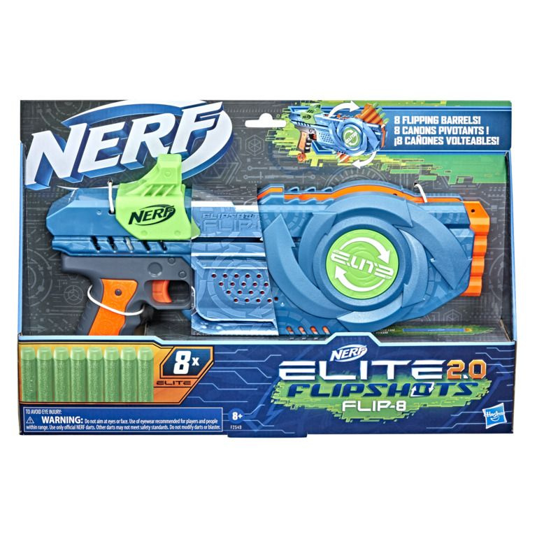Hasbro Nerf Elite 2.0 Flipshots Flip 8 F2549EU4