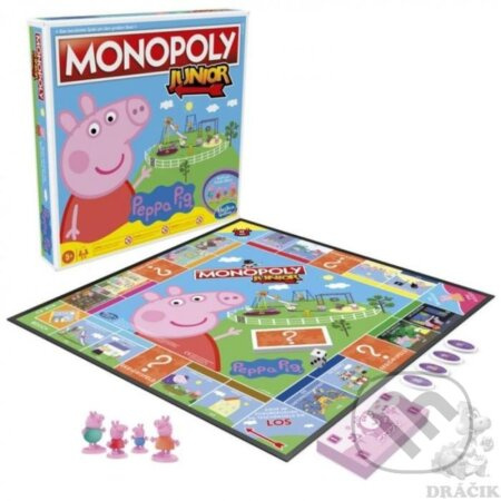 Monopoly Junior: Prasátko Peppa - hra z kategorie Klasické hry