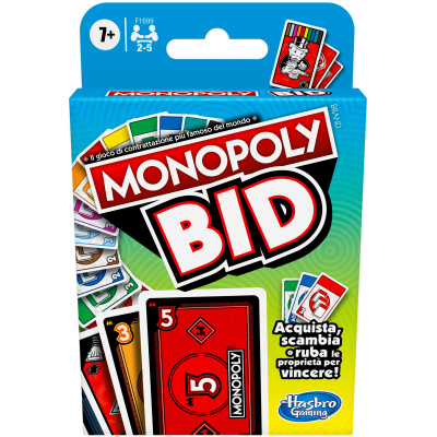 Karetní hra Monopoly Bid