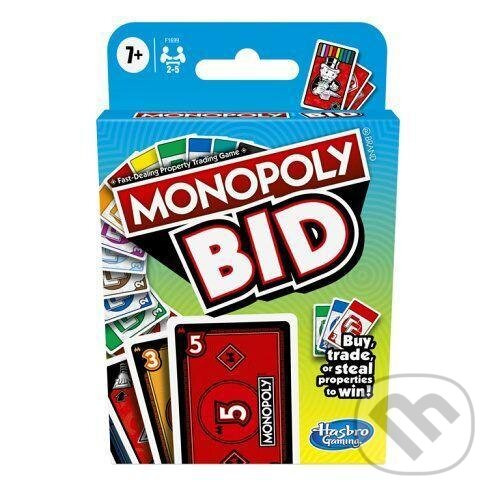 Karetní hra Monopoly Bid